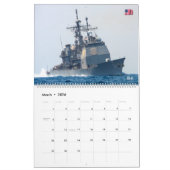 ZEE POWER - US Naval Vessels Kalender (Mar 2026)