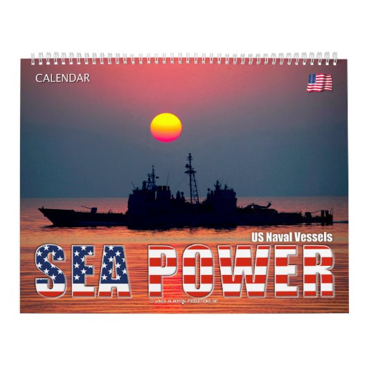 ZEE POWER - US Naval Vessels Kalender (Hoes)