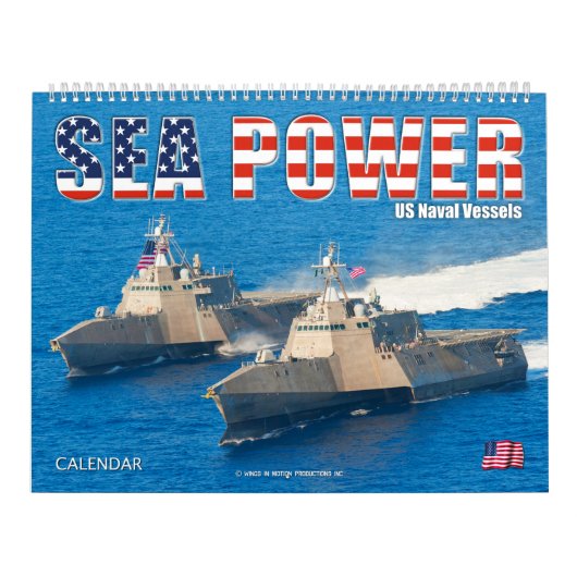 ZEE POWER - US Naval Vessels Kalender (Hoes)