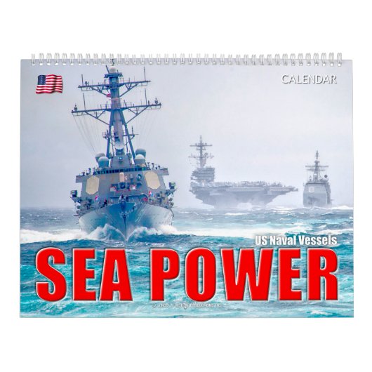 ZEE POWER - US Naval Vessels Kalender (Hoes)