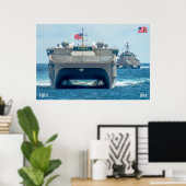 ZEE POWER - US Naval Vessels Poster (Thuiskantoor)