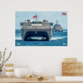 ZEE POWER - US Naval Vessels Poster (Keuken)