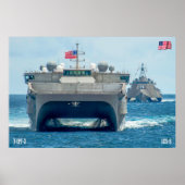 ZEE POWER - US Naval Vessels Poster (Voorkant)