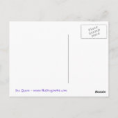 Zee Queen Briefkaart (Achterkant)