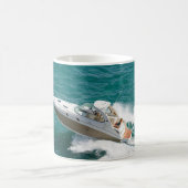 Zee Ray Boats Coffee Mugs Cups Ceramic White Boat Koffiemok (Center)