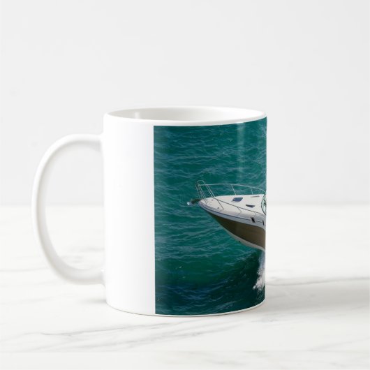 Zee Ray Boats Coffee Mugs Cups Ceramic White Boat Koffiemok (Links)