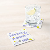 Zee, reizen, zomer kartonnen onderzetters (Insitu)