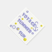 Zee, reizen, zomer servet (Hoek)