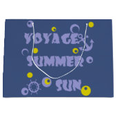 Zee, reizen, zomer, zon large cadeautasje (Voorkant)