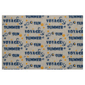 Zee, reizen, zomer, zon stof (Fat Quarter)