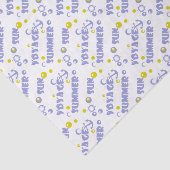 Zee, reizen, zomer, zon tissuepapier (Detail)