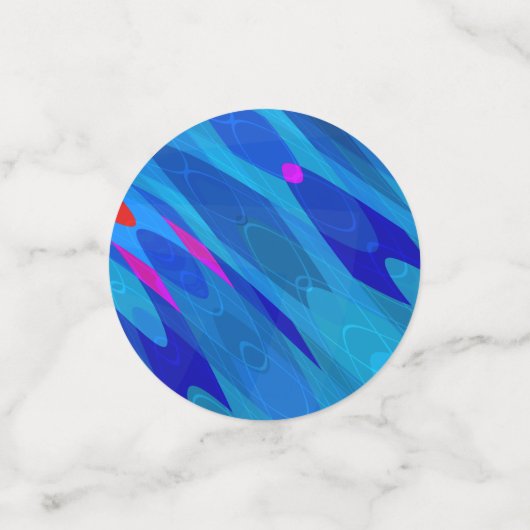 Zee rimpeltabel Confetti (Kleine voorkant)