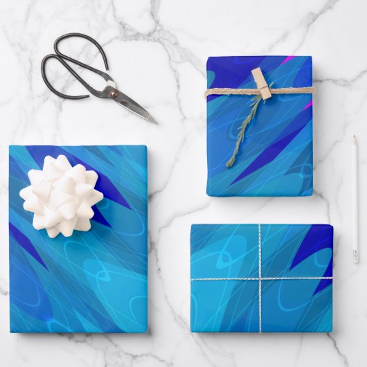 Zee Ripple Inpakpapier Vel (Voorkant)