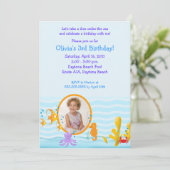 ZEE RITTERS onder het Zee *FOTO* Birthday 5x7 Kaart (Staand voorkant)