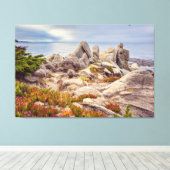 Zee Rocks Canvas Afdruk (Insitu (Houten vloer))