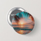 Zee Ronde Button 5,7 Cm (Voorkant /achterkant)