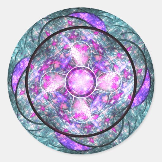 Zee Ronde Sticker (Voorkant)