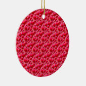 Zee roze harten keramisch ornament (Rechts)