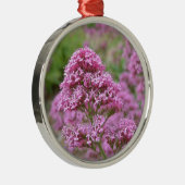 Zee Roze Metalen Ornament (Rechts)