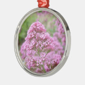Zee Roze Metalen Ornament (Links)