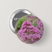 Zee Roze Ronde Button 5,7 Cm (Voorkant /achterkant)
