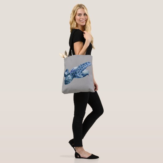 Zee Ruitenstrand Canvas tas (Op model)