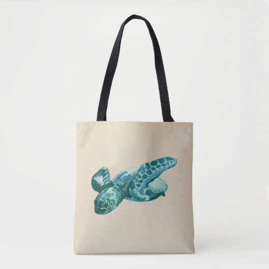 Zee Ruitenstrand Canvas tas (Voorkant)