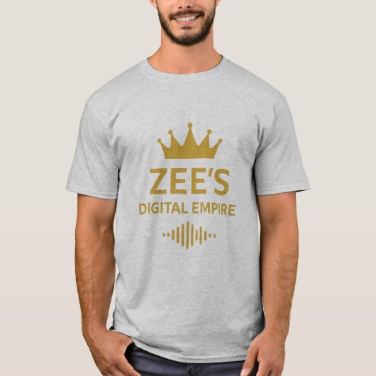 Zee’s Digital Empire T-shirt – Bosswear voor Creat (Voorkant)