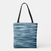 Zee 's ochtends tote bag (Achterkant)