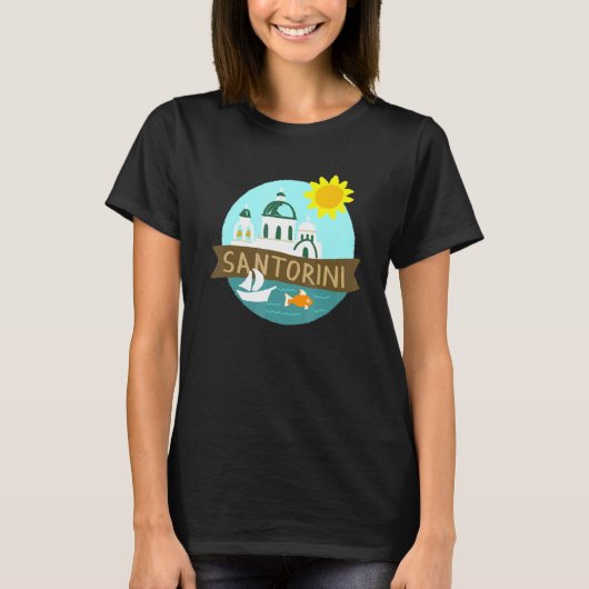 Zee Santorini T-shirt (Voorkant)