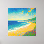 Zee Scape 07 Canvas Afdruk (Voorkant)