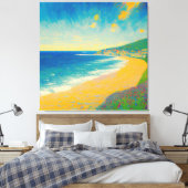 Zee Scape 07 Canvas Afdruk (Insitu (Slaapkamer))