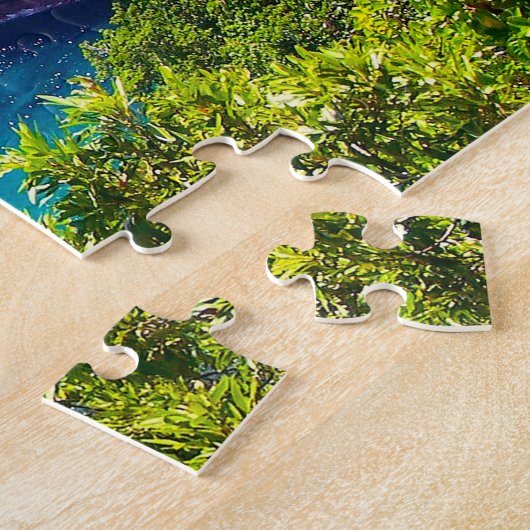 Zee Scene American Samoa. Legpuzzel (Zijkant)