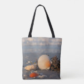 Zee Schelp Boodschappentas Tote Bag (Achterkant)