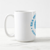 Zee (schelp) koffiemok (Links)