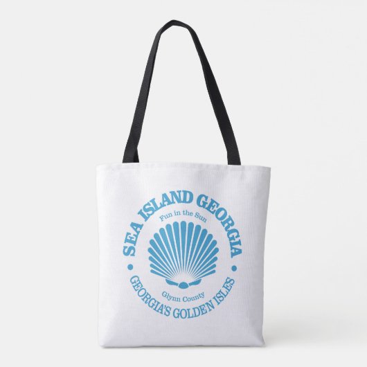 Zee (schelp) tote bag (Achterkant)