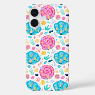 Zee Schelpen iPhone 16 Hoesje
