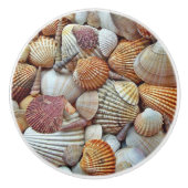Zee Schelpen Keramische Knop (Voorkant)