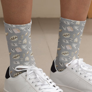 Zee Schelpen Schaaldieren Oceaan Strand   Sokken