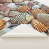 Zee Schelpen Sherpa Deken (3/4)