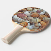 Zee Schelpen Tafeltennisbatje (Voorkant Gekanteld)