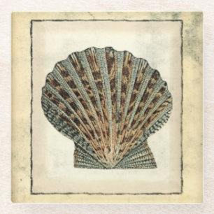 Zee Scheppen van de Shore Glazen Onderzetter