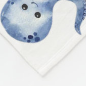 Zee schepsel baby maand deken (Hoek)