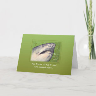 Zee Schept "Is het weer vrijdag?" Lent Kaart