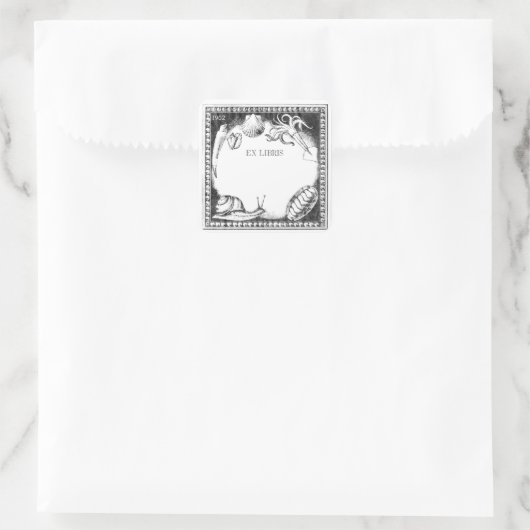 Zee Schept sticker boekplaat (Tas)