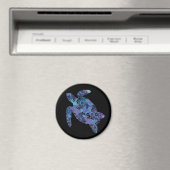 Zee schilder Mandala Magische Kleurlichte Kunst Magneet (Insitu (Vaatwasser))