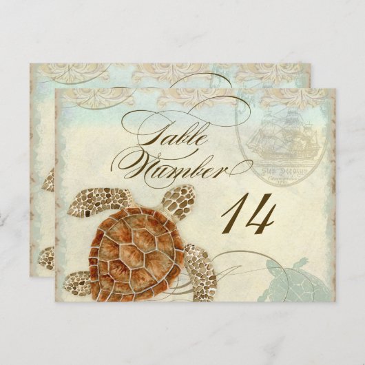 Zee schilder Moderne kustzeekust Briefkaart (Voorkant / Achterkant)