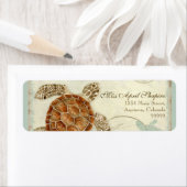 Zee schilder Moderne kustzeekust Etiket (Insitu)