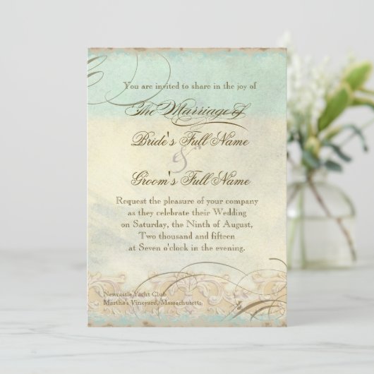 Zee schilder Moderne kustzeekust Kaart (Staand voorkant)