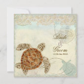 Zee schilder Moderne kustzeekust Kaart (Achterkant)